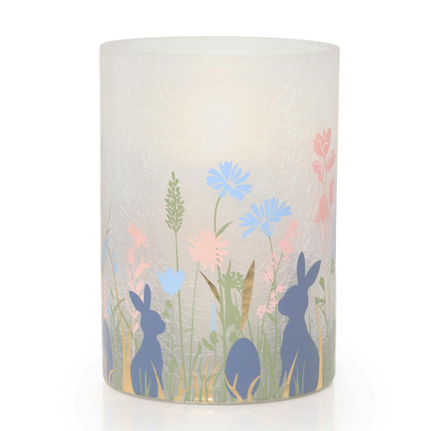 Easter Bunny Jar Candle Holder (S1RED)