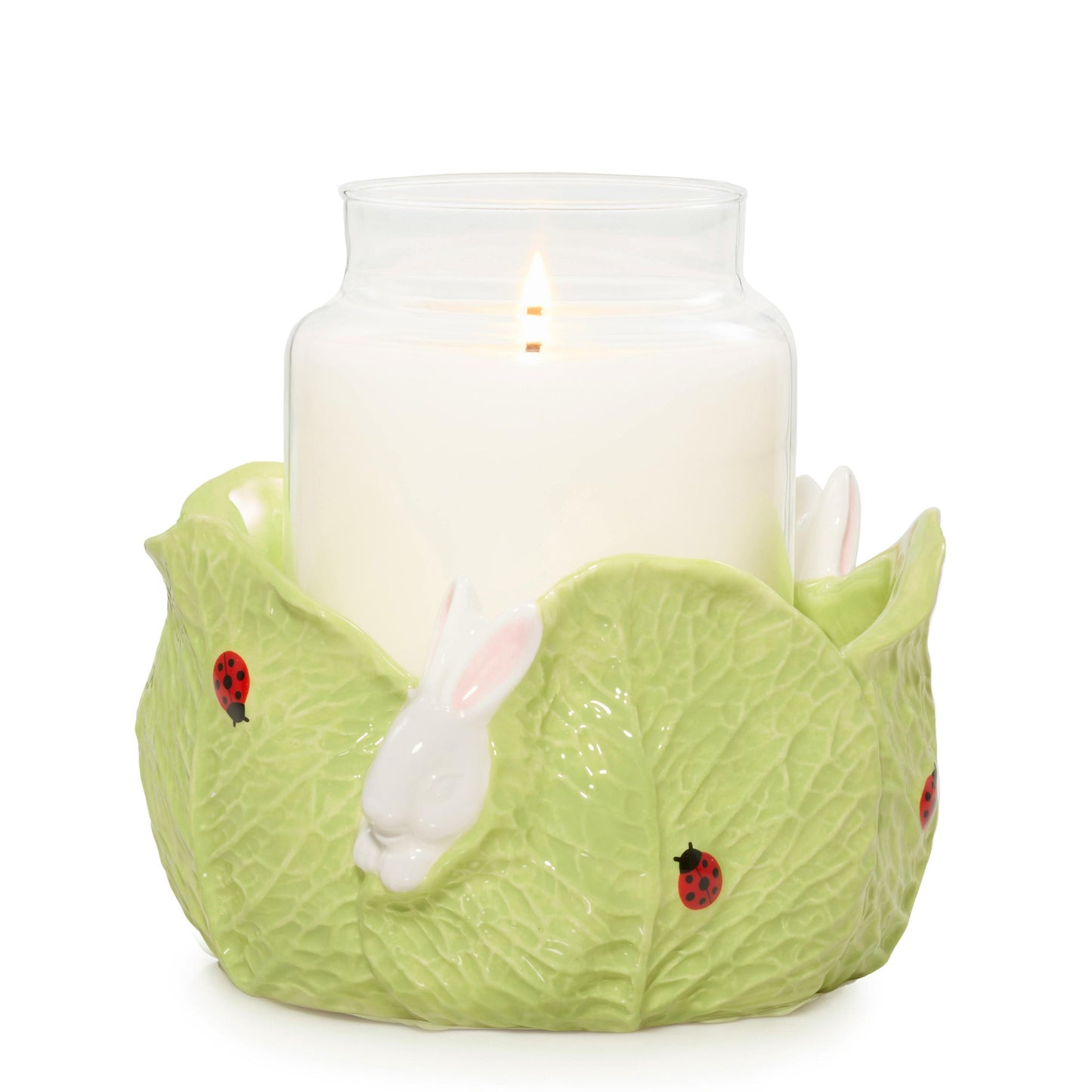 Ceramic Easter Bunny Jar Candle Holder | Bright Choice