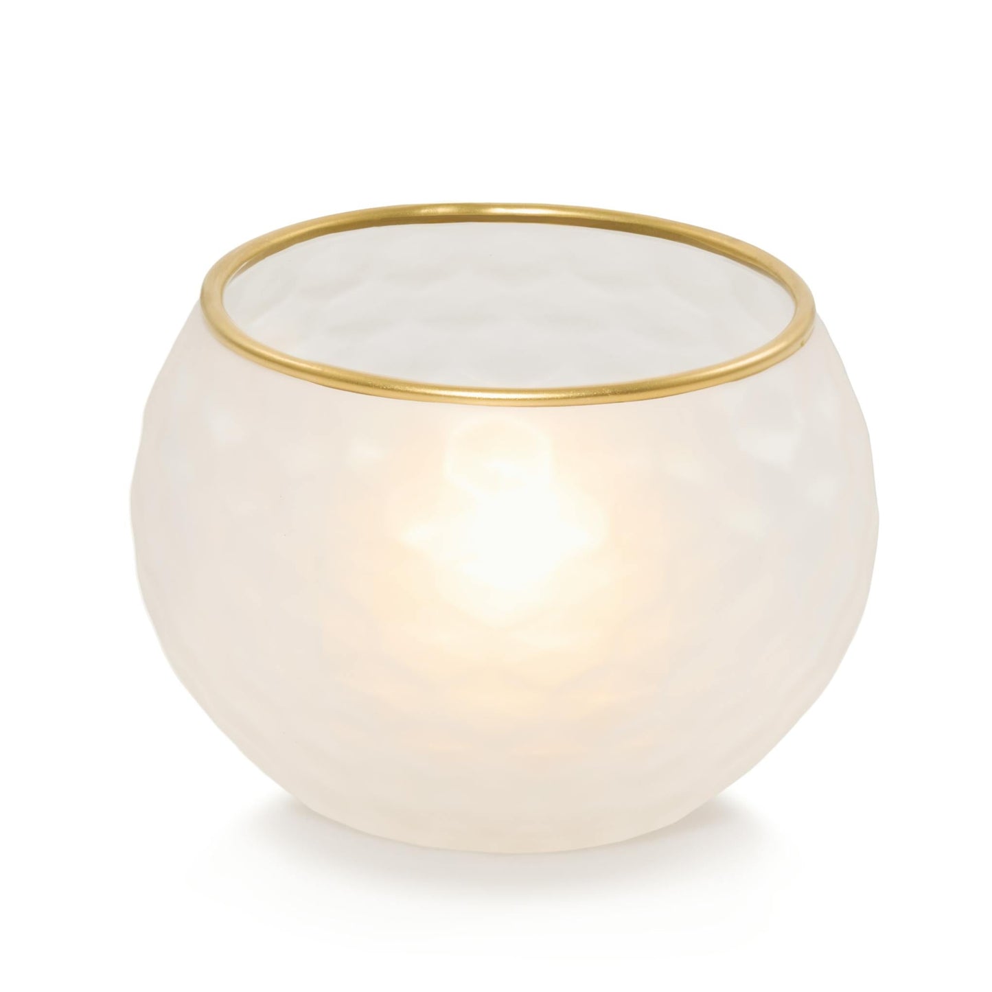 Frosted Honeycomb Tea Light Candle Holder | Simple Edit
