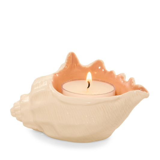 Seashell Tea Light Candle Holder | Soft Select