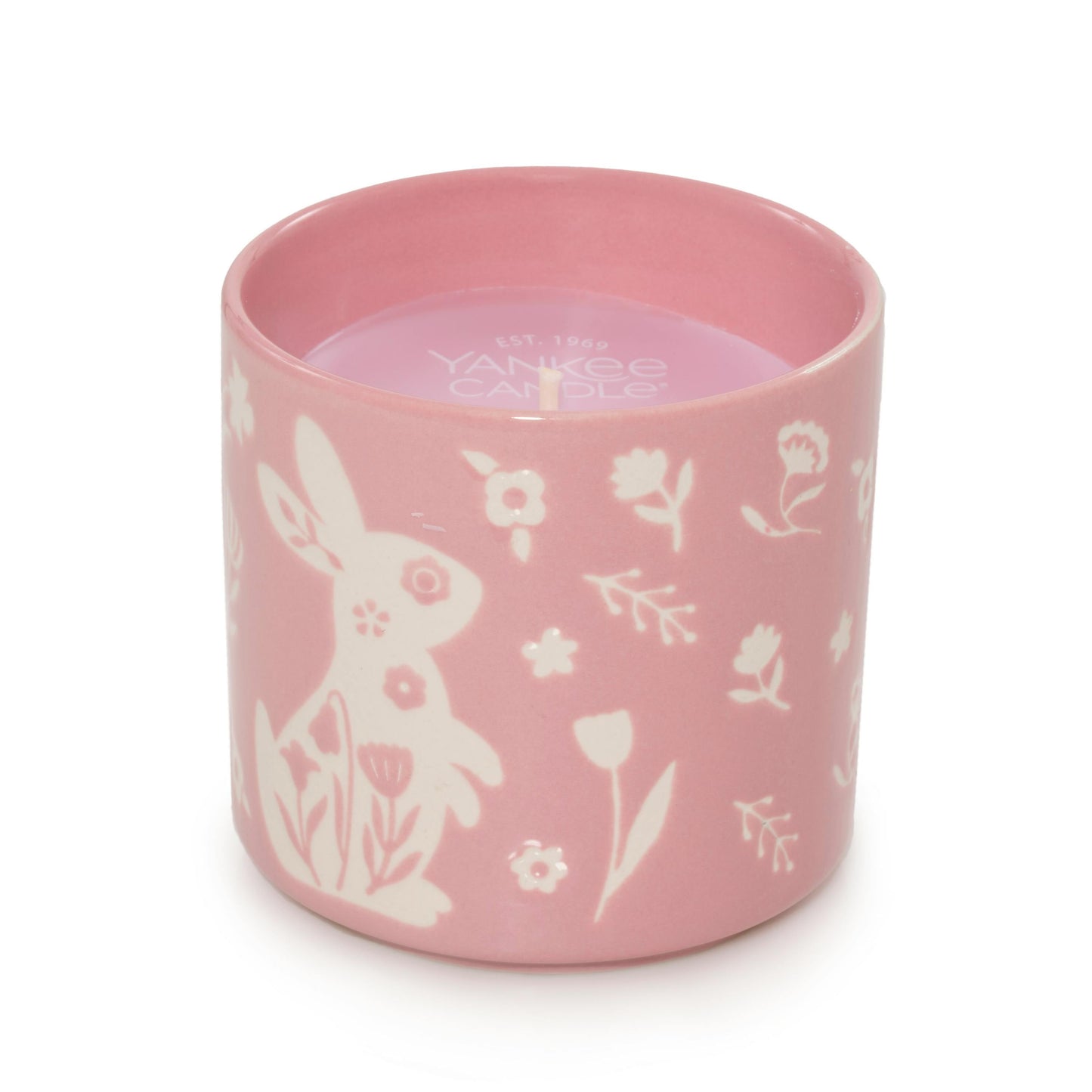 Strawberry Bunny Shortcake Decorative Tumbler Candle (S19A5)
