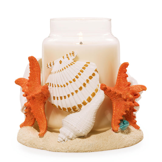Seashell Jar Candle Holder | Simple Edit
