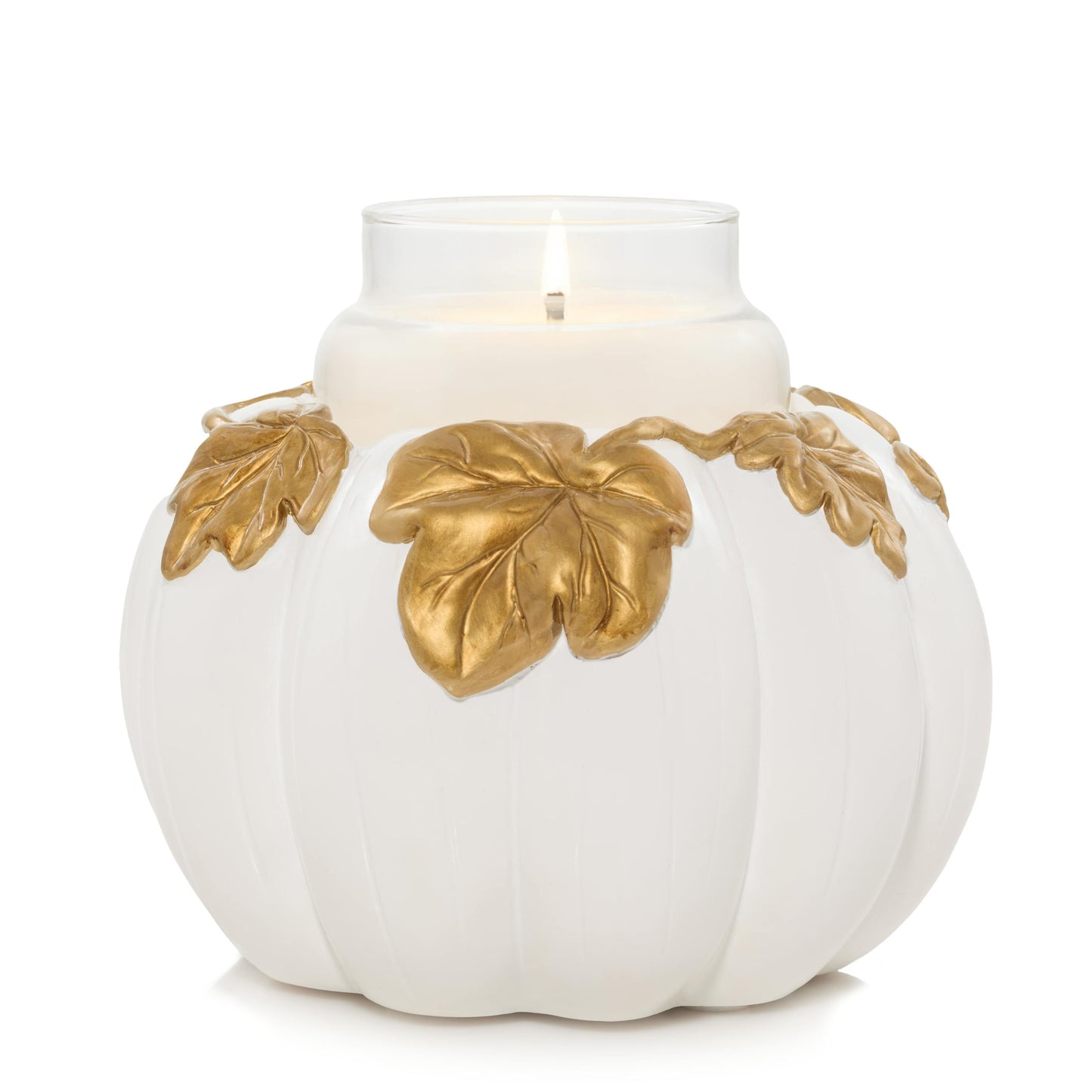 White Pumpkin Resin Holder | Prime Edit